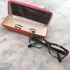 Kate Spade Black Polka Dot Prescription Glasses